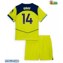 Tottenham Hotspur Archie Gray #14 Tredjedraktsett Barn 2025-26 Kortermet (+ Korte bukser)